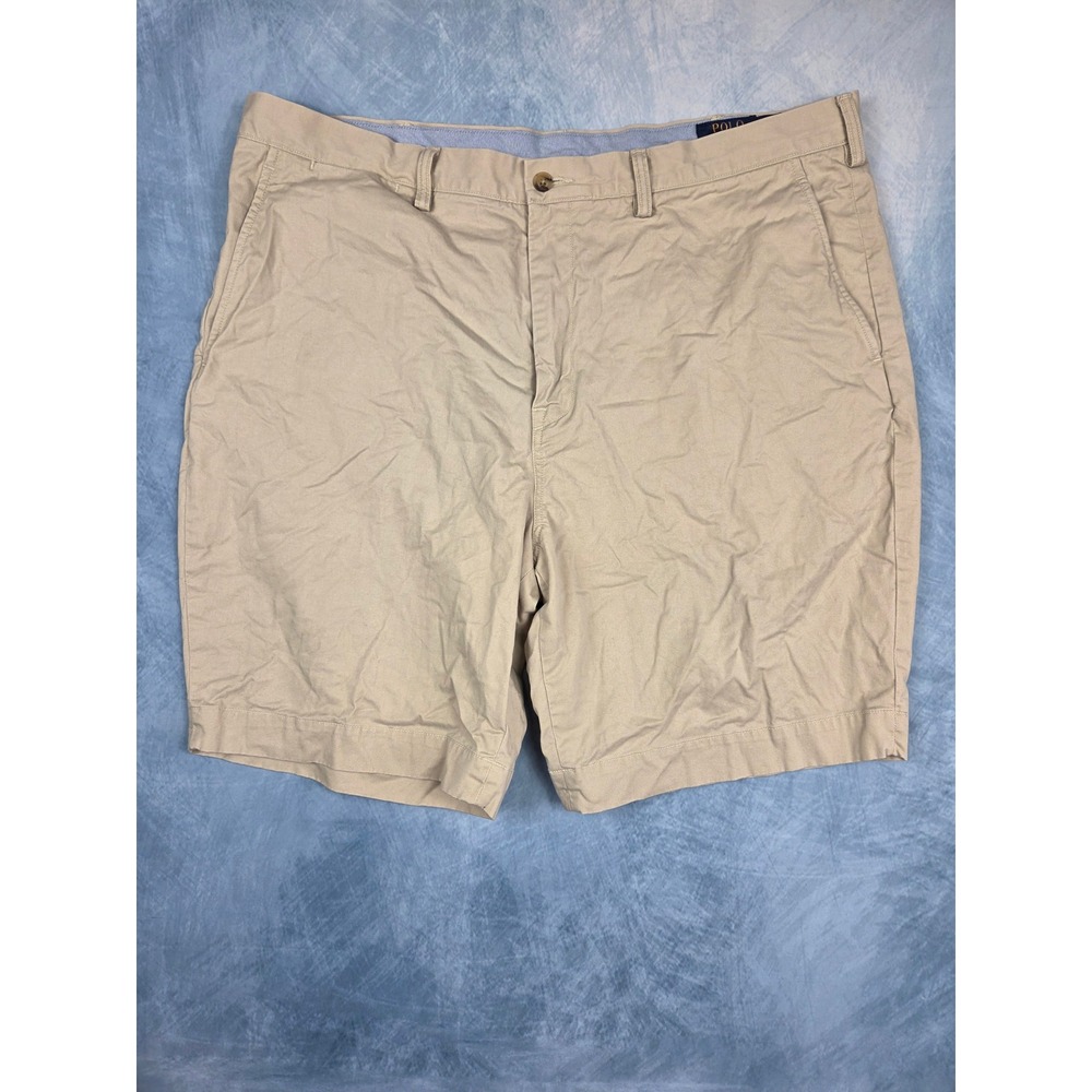 Polo Ralph Lauren The Polo Chino Men's Shorts 40 Beige Stretch Classic Fit